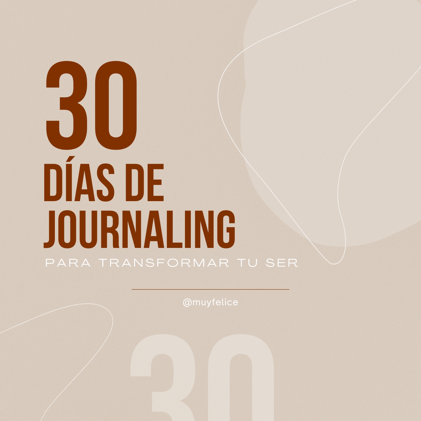 Portada 30 días de journaling para transformar tu ser
